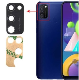 Resim indirimplus Samsung Galaxy M21 Kamera Lensi Camı Sm M215F 