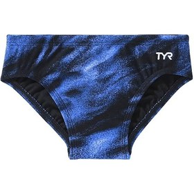 Resim Tyr Durafast Elite Erkek Çocuk Brief Mayo - Soren Mavi - Siyah 