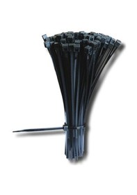 Resim Çetsan Kablo Bağı Cırt Kelepçe Siyah 3,6 X 300 Mm 100'lü 