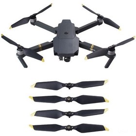 Resim Youmex Djı Mavic Pro Platinum İçin 8331f Gümüş Kenar Gürültü Azaltıcı Katlanabilir Helis, 4 Çift Özel Üretim 