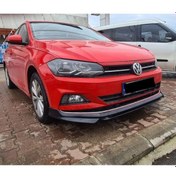 Resim Volkswagen Polo Mk6 Ön Ek Karlık Mat Siyah Plastik 2018 2019 2020 2021 