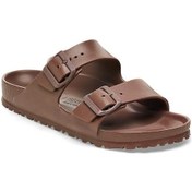 Resim Birkenstock Arizona Eva Erkek Terlik - Kahverengi 