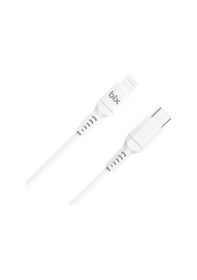 Resim Bix 3A Mfi Sertifikalı Type-C To Lightning AppleiPhone / Apple Uyumlu Ipad Şarj Ve Data Kablosu Beyaz 1 Metre 
