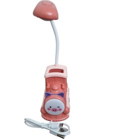 Resim ARD Usb Şarjlı Sevimli Tren Kalemlik Masa Lambası 