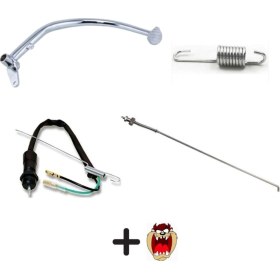 Resim Cg Fren Pedalı Standart Model+pedal Yayı+fren Çubuğu+müşür Seti Tzmnya Sticker 