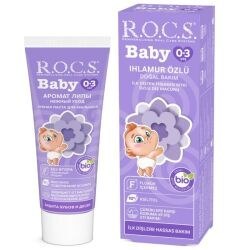 Resim ROCS Ihlamur Özlü Bebek Diş Macunu 35 ml - 0-3 Yaş 