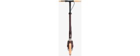 Resim Decathlon Oxelo Çocuk Scooter - Manuel Scooter 200 mm Tekerlekli Bordo/Turuncu - 8/9 Yaş Grubu için Uygun 
