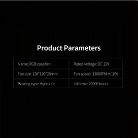 Resim Xindoker 12cm Rgb Bilgisayar Kasası Soğutucu Fanları - Sessiz Hidrolik Balata - 1300rpm - 3'lü Paket - 20000 Saat Ömür 