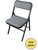 Resim Hey Modüler Mobilya Katlanır Kazayağı Siyah Piknik Kamp Sandalyesi 