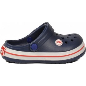 Resim Ayakmod Lacivert Eva Hafif Unisex Çocuk Sabo Terlik 214 F 