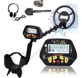 Resim Md 3028 Pro, Set Dijital Define Altın Metal Dedektörü -Taşıma Çantası Hediye 