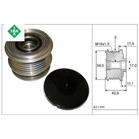 Resim Alternatör Kasnaği Mondeo-s40-s60 Ina 30667682 535012110 