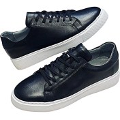 Resim Beyaz Düz Taban Sneakers Model Hakiki Deri Günlük Casual Erkek Ayakkabı 