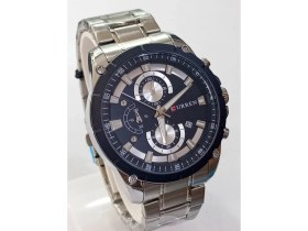 Resim Curren Çelik Kordonlu, Fonksiyonları Aktif, Kronometreli, Su Geçirmez, 2 Yıl Garantili Erkek Saati 