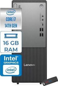 Resim Lenovo Thinkcentre Neo 50T Gen 5 Intel® Core™ İ7-14700 16GB Ddr5 512GB SSD Intel® UHD Graphics 770 Freedos Mini Tower Masaüstü Bilgisayar 12UD001UTRF02+ZETTAUSBBELLEK 