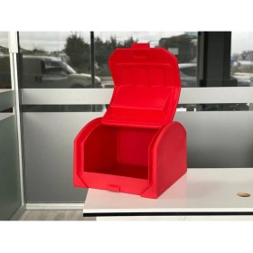 Resim Motosiklet Pizza/servis Çantası 90 Litre Kırmızı 