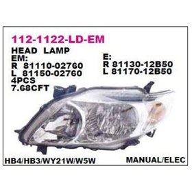 Resim Depo-112-1122r-ld-em - On Far Sag- Toyota: Corolla 08 