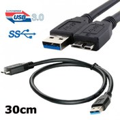 Resim Micro Usb 3.0 Kablo Harddisk Kablosu 30Cm Şarj Data Kablosu Diğer