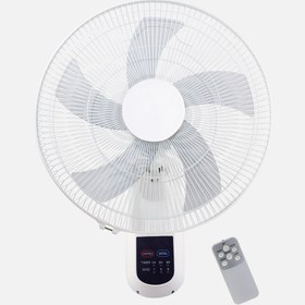 Resim DLC Duvar Vantilatör Beyaz Kumandalı 