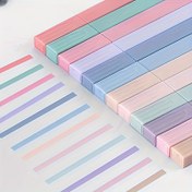 Resim 12 Adet Pastel Floresan Kalem - Düz Uçlu Tasarım, Leke ve Çizilmeyen, Günlük Tutum İçin Mükemmel Okul ve Ofis Malzemesi – Paskalya Hediyesi 