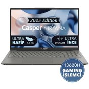Resim Casper Nirvana X600.1362-DV00A-G-F i7-13620H 32 GB 500 GB NVMe SSD 15.6" W11H Dizüstü Bilgisayar 