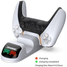 Resim Dobe Ps5 Led Göstergeli Dual Şarj Standı 