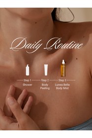 Resim LUNEABELLA Shine Amber & Vanilya Body Mist & Vücut Spreyi 200 ml – Kadın 