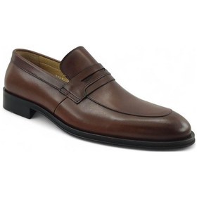 Resim Fosco 3203 Hakiki Deri Erkek Klasik Ayakkabı-taba Taba 