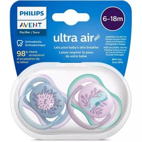 Resim Nessiworld Philips Avent Ultra Air Emzik 6-18 Ay Kız 