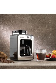 Resim Schafer Barista Öğütücülü Filtre Kahve Makinesi-Siyah 