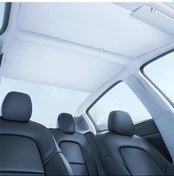 Resim Chuangyinshop Tesla Model 3 New Version İçin Güneşlik Perde Uv Koruma Ve Isı Yalıtımı 