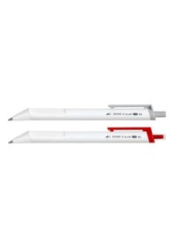 Resim Soft Ve Klasik Tükenmez Kalem Siyah Krımızı 0.5mm 2'li Set 