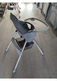 Resim 7001 Plus Deri Minderli Lüks Mama Sandalyesi 
