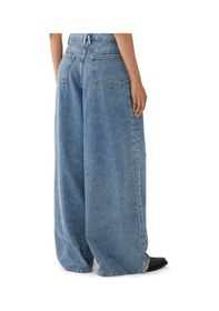 Resim Good American Kadın Geniş Paça Jean Pantolon Mavi 