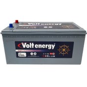 Resim VOLT ENERGY 12 V 250 Amper Deep Cycle Marin Bakımsız Akü (üretim 2023) 