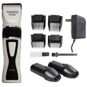 Resim Powertec Tr3500 Tr-3500 Tıraş Makinesi 8 Tarak Çift Bataryalı 2 Yıl Garantili 