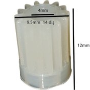 Resim Arzum Uyumlu İRONMİX AR131 Blender Mil Dişlisi (Çırpıcı Dişli Kutusunda) 