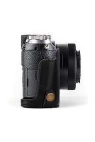 Resim MegaGear Panasonic Lumix Dmc-gx85, Gx80 Tek Dip Deri Fotoğraf Makinesi Kılıfı 