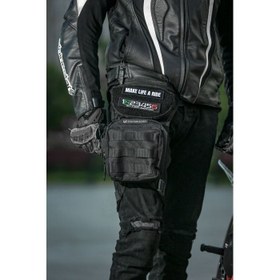 Resim Eastern Spirit R1 Black Bacak Çantası (1 Adet Patch Hediyeli) 