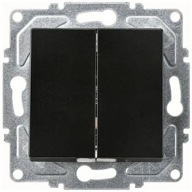 Resim Eqona Radius Neoline Komütatör Klipsli , Metalik Siyah Mekanizma + Tuşkapak 