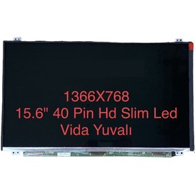 Resim notebookpanel B156XTN04.2 15.6 '' 40 Pin HD Slim Led Ekran A+ Kalite 