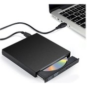 Resim Pazly Harici Dvd Yazıcı - Usb 2.0 Taşınabilir Cd/dvd Okuyucu & Yazıcı - Laptop/masaüstü Uyumlu - Metal Yapı - Hızlı Yazma 