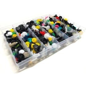 Resim Lidyahan Store 460 Adet Trim Klip Paneli Raptiye Seti Araba Bağlantı Elemanları Kapı Pervaz Döşeme Tamponları 