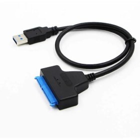 Resim Usb 3.0 Sata Kablo Adaptör Girişli Usb 3.0 Sata Hdd Kablosu 