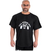 Resim Full Power Gym Oversize Ragtop Spor Tişört Siyah 