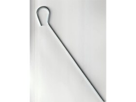 Resim Yaylink 6 ADET Çelik Çadır Kazığı - 30 cm Uzunluk 4.5 mm Kalınlık Tente & Branda Için Gümüş Renk Galvaniz Kaplamalı Aşınmaya Karşı Dirençli Çadır Kazığı 