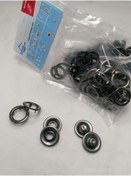 Resim Klinkshop 21 mm Siyah Renk Klikıt Çıtçıt - 25 Adet 