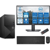 Resim Dell Vostro 3020MT Intel Core I5 14400 24GB 512GB SSD Windows 11 Pro 23.8 Fhd Monitör Bilgisayar ZTN2042VDT3020MTNW112+ZETTAUSBBELLEK 