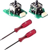 Resim Mcbazel PCB kartlı analog çubuk, Nintendo Wii U GamePad Controller için Tri-Wing yıldız tornavida 
