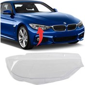 Resim Bmw F32/F36 4 Serisi Sağ Far Camı 2013-2016 63117377844 